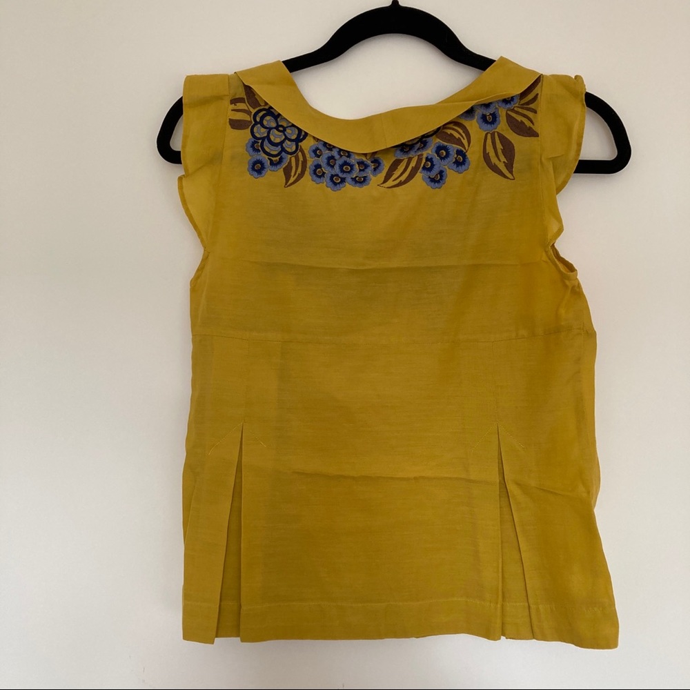 Anthropologie Floreat Embroidered Top - Picture 10 of 13